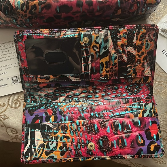 Brahmin Vida- Stampede Melbourne Purse - Picture 4 of 7